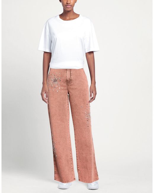 DES_PHEMMES Pink Jeans