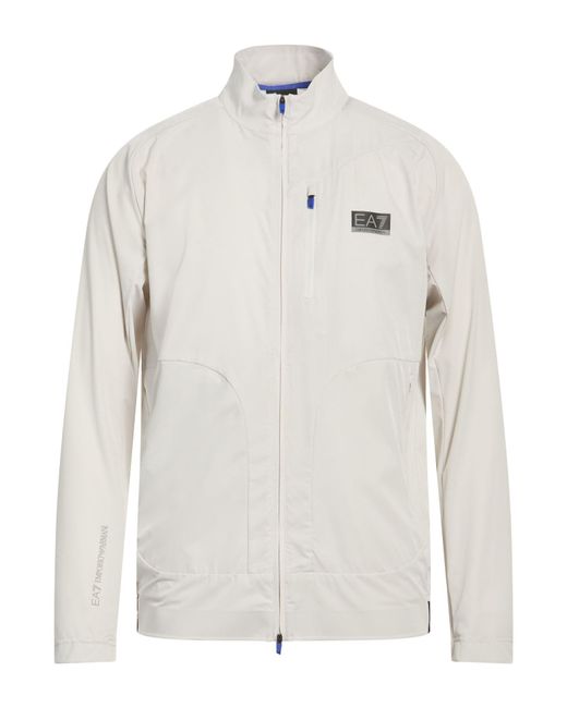 EA7 White Jacket for men
