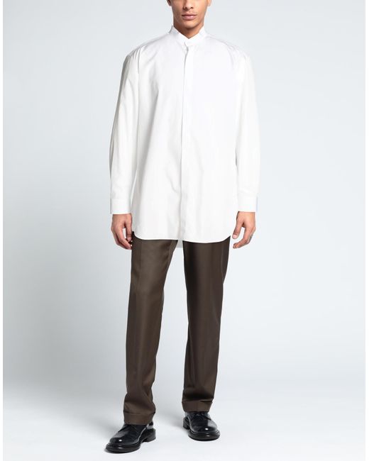 Camisa Dunhill de hombre de color White