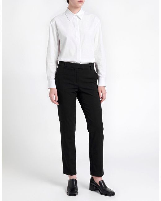 Marella Blue Pants Cotton, Polyamide, Elastane
