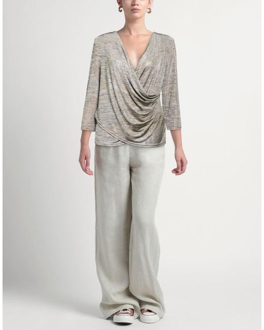Joseph Ribkoff Gray Top