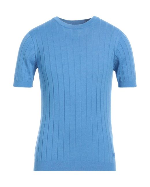ALPHATAURI Blue Sweater for men