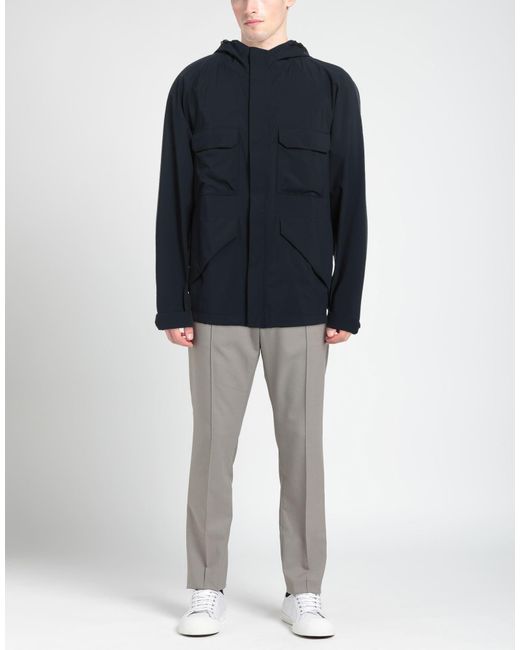Woolrich Blue Jacket Polyester for men