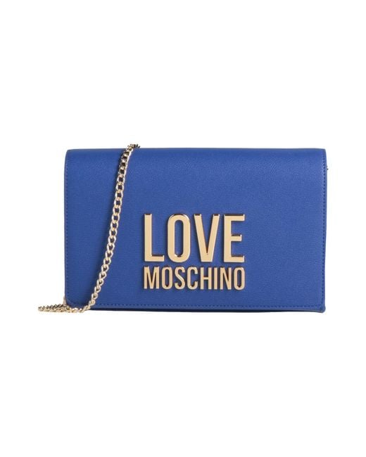 Love Moschino Blue Cross-Body Bags