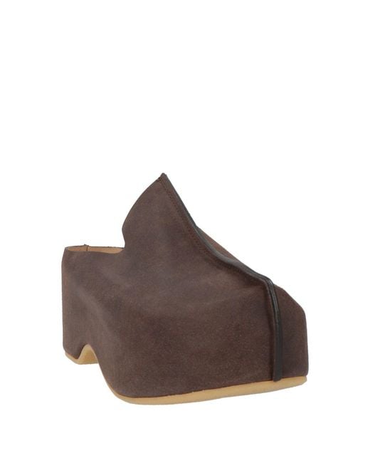 J.W. Anderson Brown Mules & Clogs