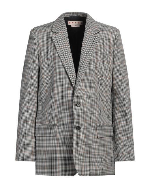 Blazer Marni pour homme en coloris Gray