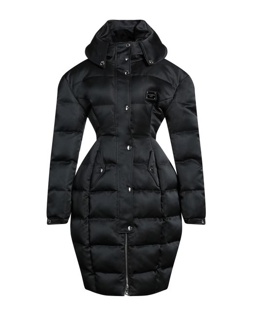 Dolce & Gabbana Black Puffer Polyester