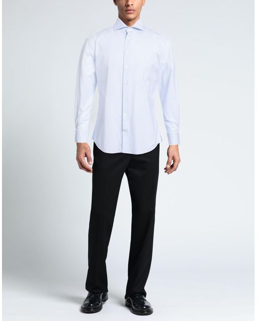 Traiano Blue Shirt for men