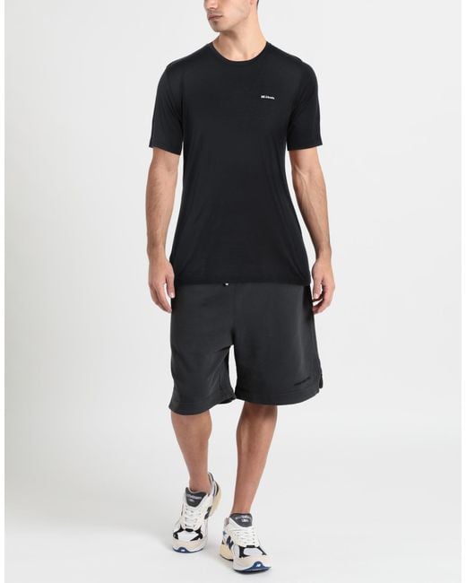 Camiseta Kiton de hombre de color Black