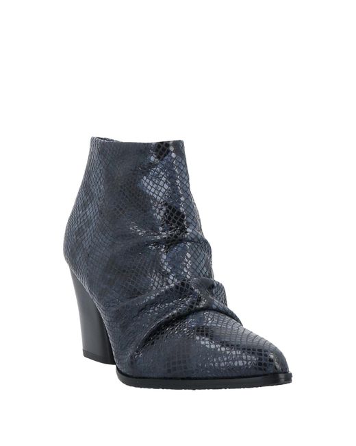 Carmens Blue Ankle Boots