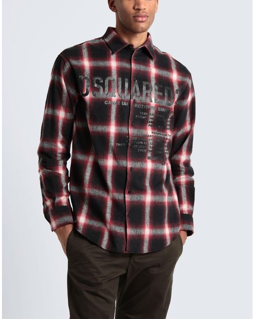 DSquared² Red Shirt for men