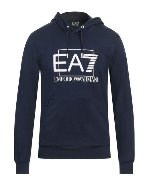 Sudadera EA7 de hombre de color Blue