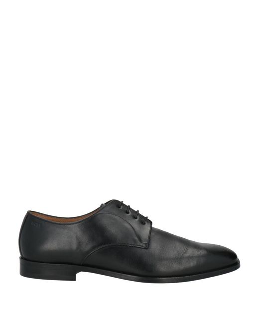 Boss Black Lace-Up Shoes for men