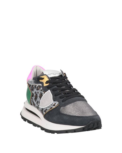 Philippe Model Black Sneakers
