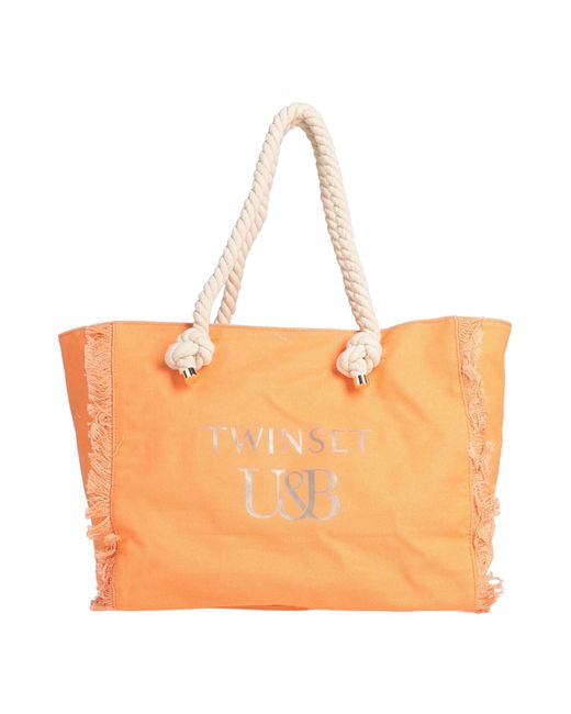Twin Set Orange Handbag