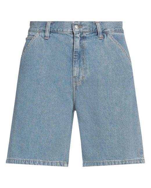Edwin Blue Denim Shorts for men