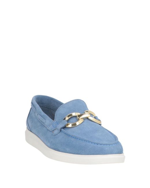 Cerruti 1881 Blue Loafers Calfskin