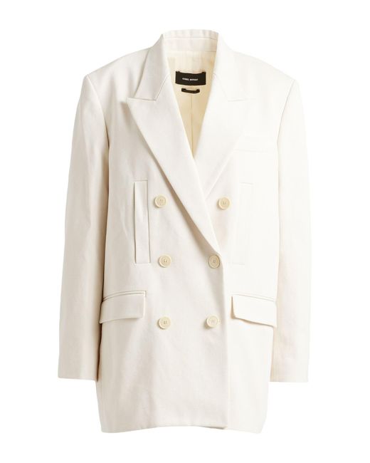 Isabel Marant Suit Jacket in White | Lyst