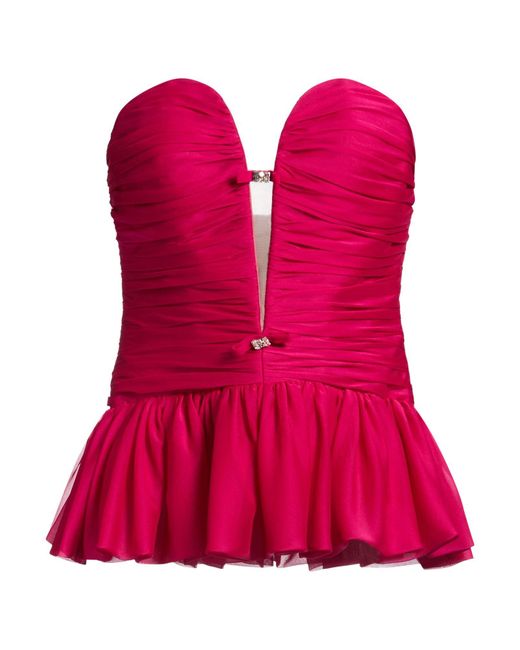 Nafsika Skourti Pink Top Pes