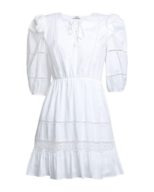 Liu Jo White Short Dress