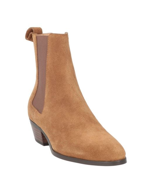 Odissi Brown Ankle Boots