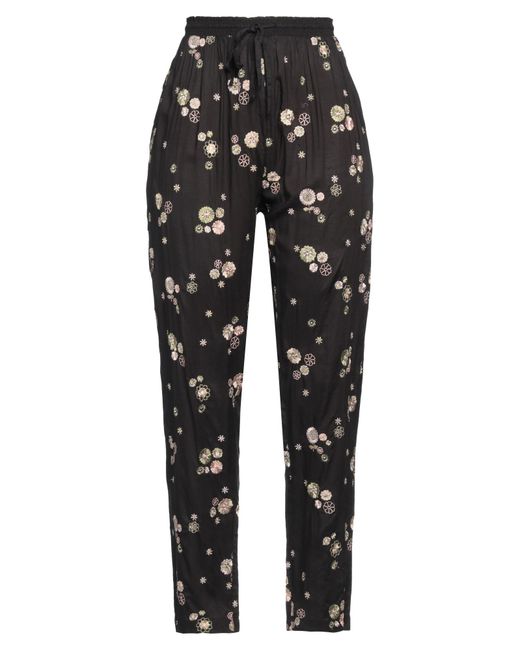 Antik Batik Black Pants Viscose