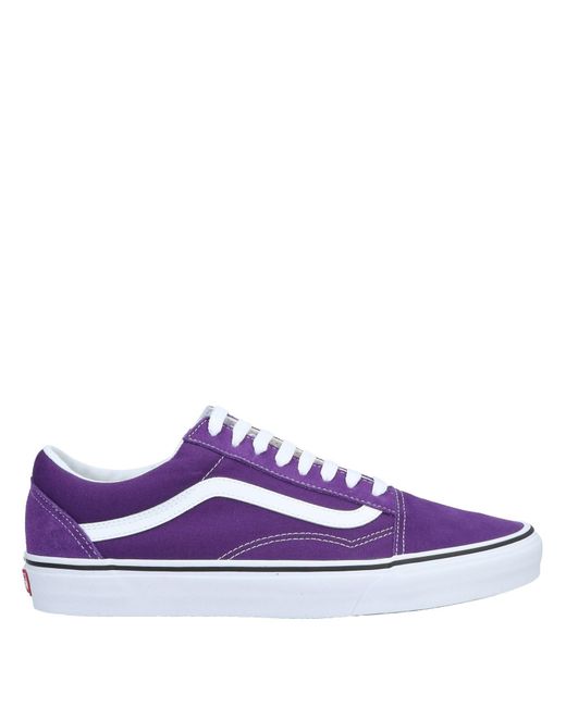 Vans Purple Violet Old Skool Shoes for men