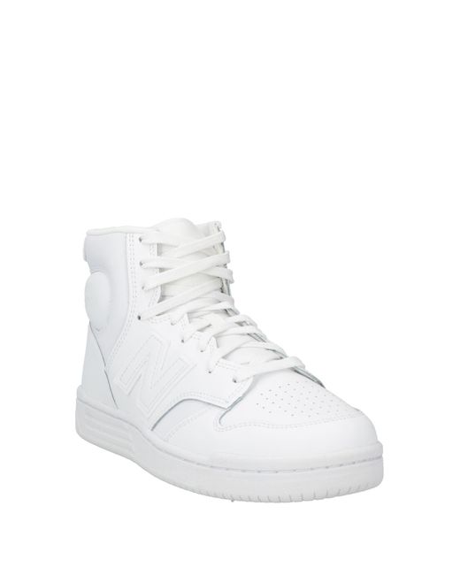 New Balance White Sneakers Leather for men