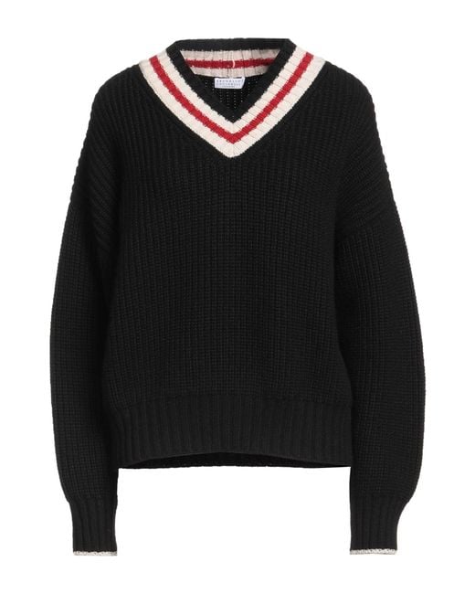 Brunello Cucinelli Black Jumper