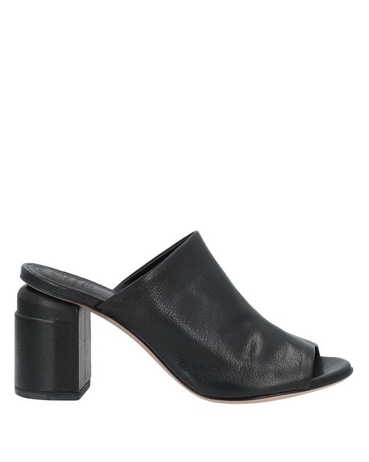 Officine Creative Black Sandals