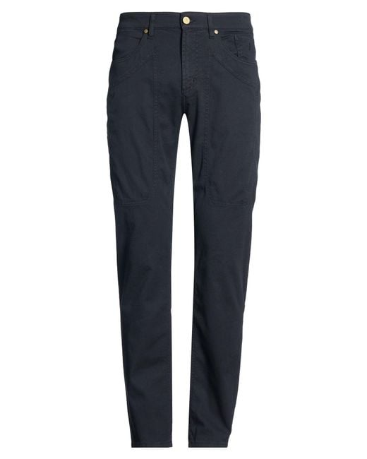 Jeckerson Blue Trouser for men