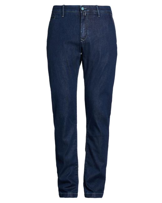 Jacob Cohen Blue Jeans Lyocell, Cotton, Silk, Elastane, Polyester for men