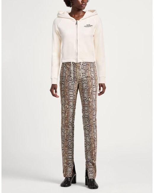 John Richmond White Sweatshirt Cotton