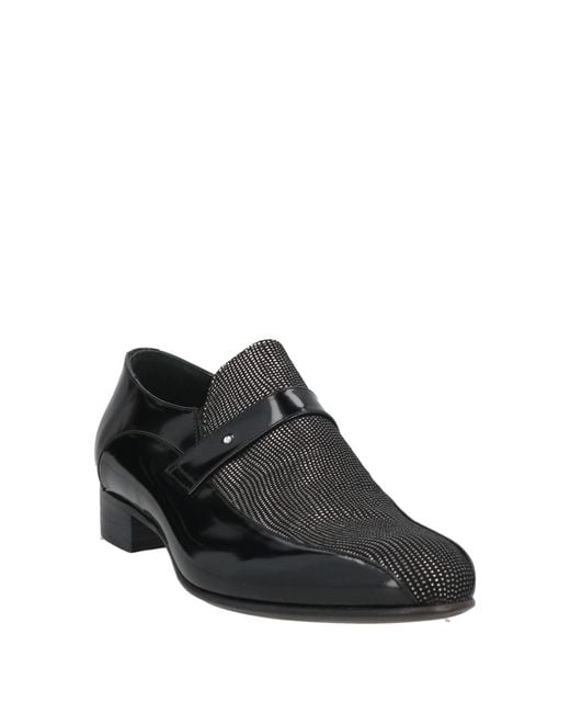 F.LLI CESETTI Black Loafer for men