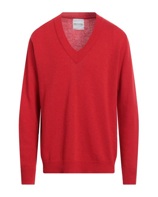 MARSĒM Red Sweater for men