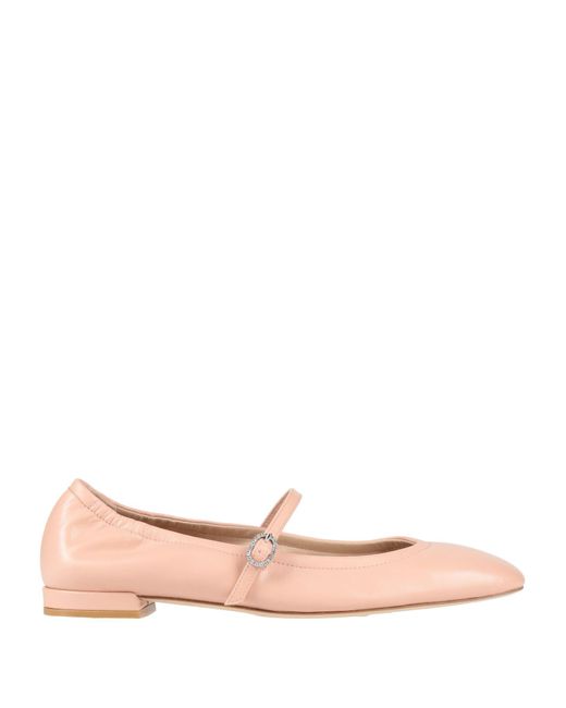 Stuart Weitzman Pink Ballet Flats