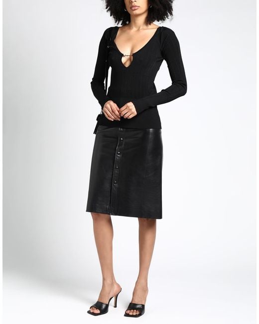 Jacquemus Black Sweater Viscose, Polyester