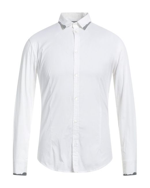 Daniele Alessandrini White Shirt for men