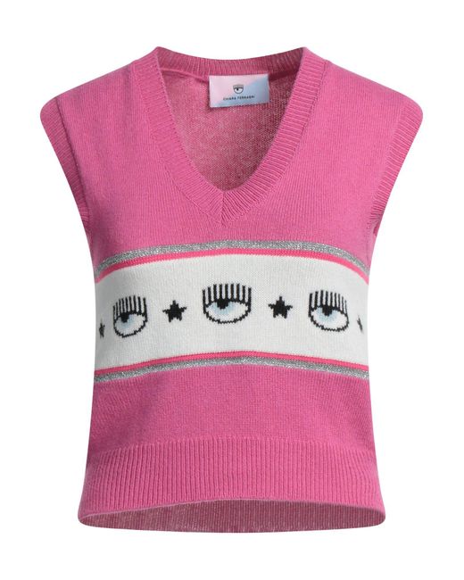 Chiara Ferragni Pink Sweater