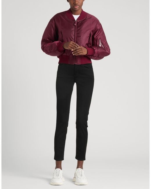 Acne Black Jeans Cotton, Polyester, Elastane