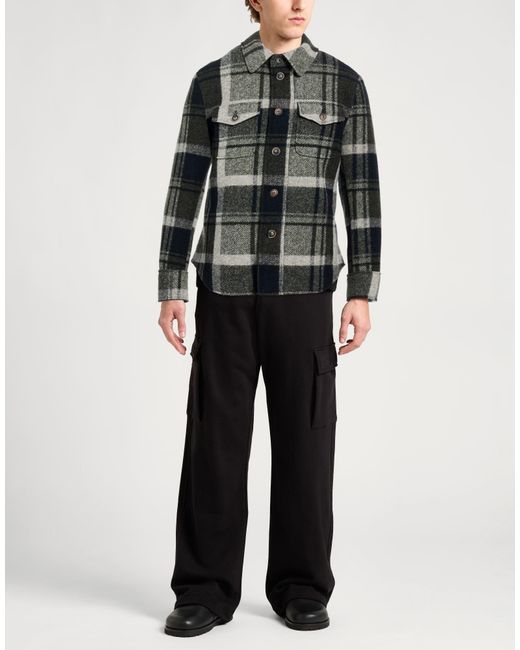 Bob Black Jacket Polyester, Acrylic, Virgin Wool, Elastane for men