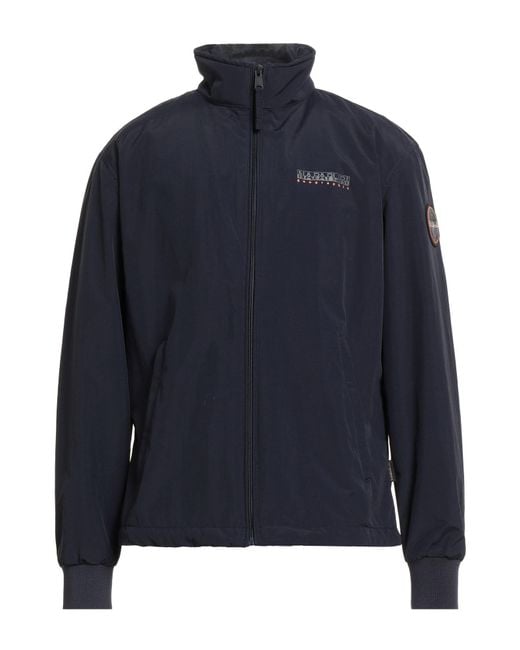 Napapijri Blue Jacket for men