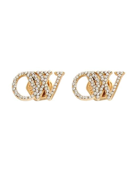 Off-White c/o Virgil Abloh Metallic Earrings