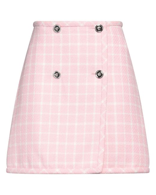 Mini-jupe Versace en coloris Pink