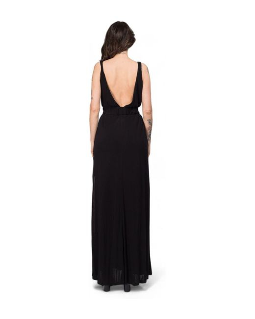 Robe longue Pinko en coloris Black