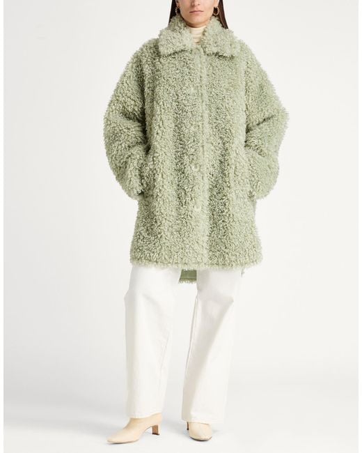 Stand Studio White Shearling & Teddy