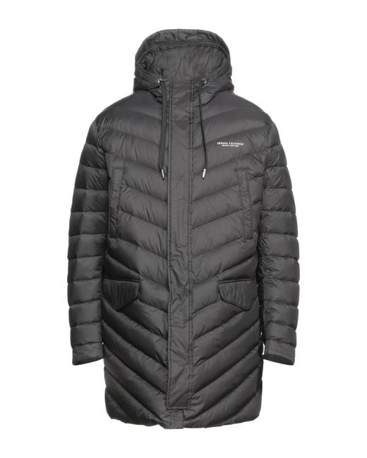 ARMANI EXCHANGE Gray Puffer for men