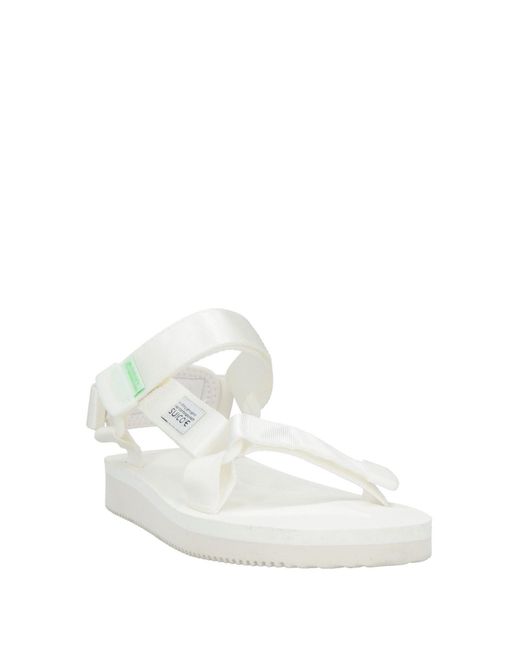 Suicoke White Sandals