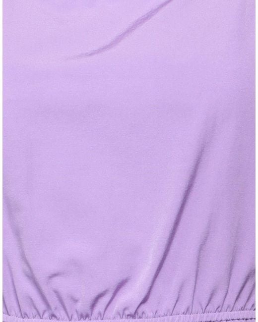 Manila Grace Purple Top Polyester, Cotton