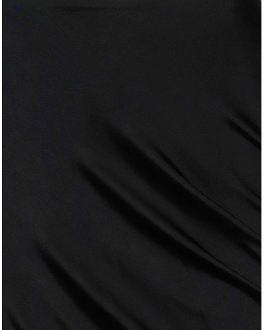 Dries Van Noten Black Midi Skirt